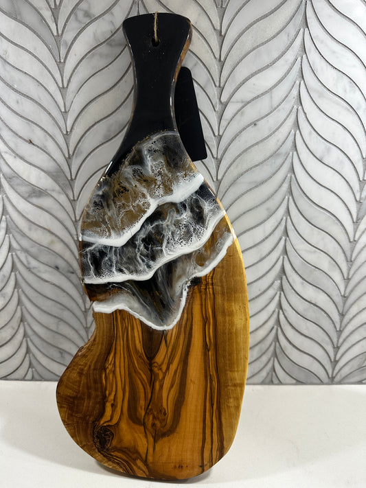 Blk&Gold Waves Board-CH