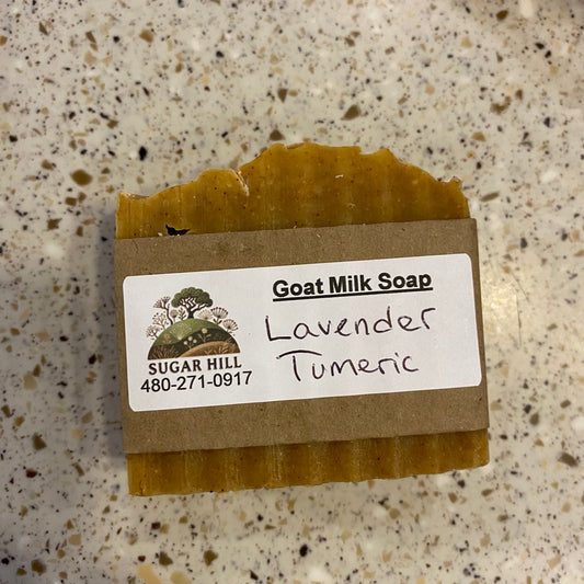 Lavender Turmeric Goat Milk Soap- Sugar Hill Soaps & More