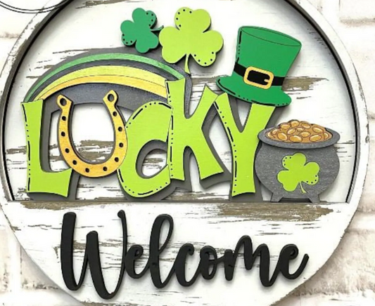 Interchangeable Insert - Lucky - (10.5") - STV