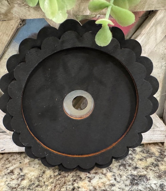 Magnetic Interchangeable Base Fluted Round - STV