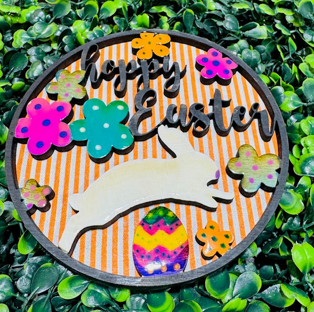 Magnetic Insert - Hoppy Easter / Jumping Bunny - STV