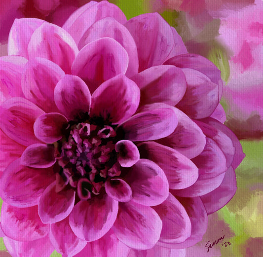 Dahlia - Sunni Kuraoka Art