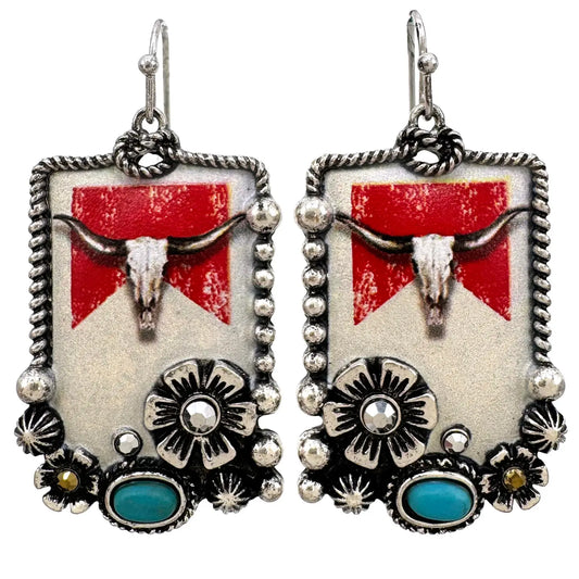 LONGHORN EARRINGS