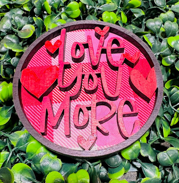 Love You More Magnetic Insert - STV