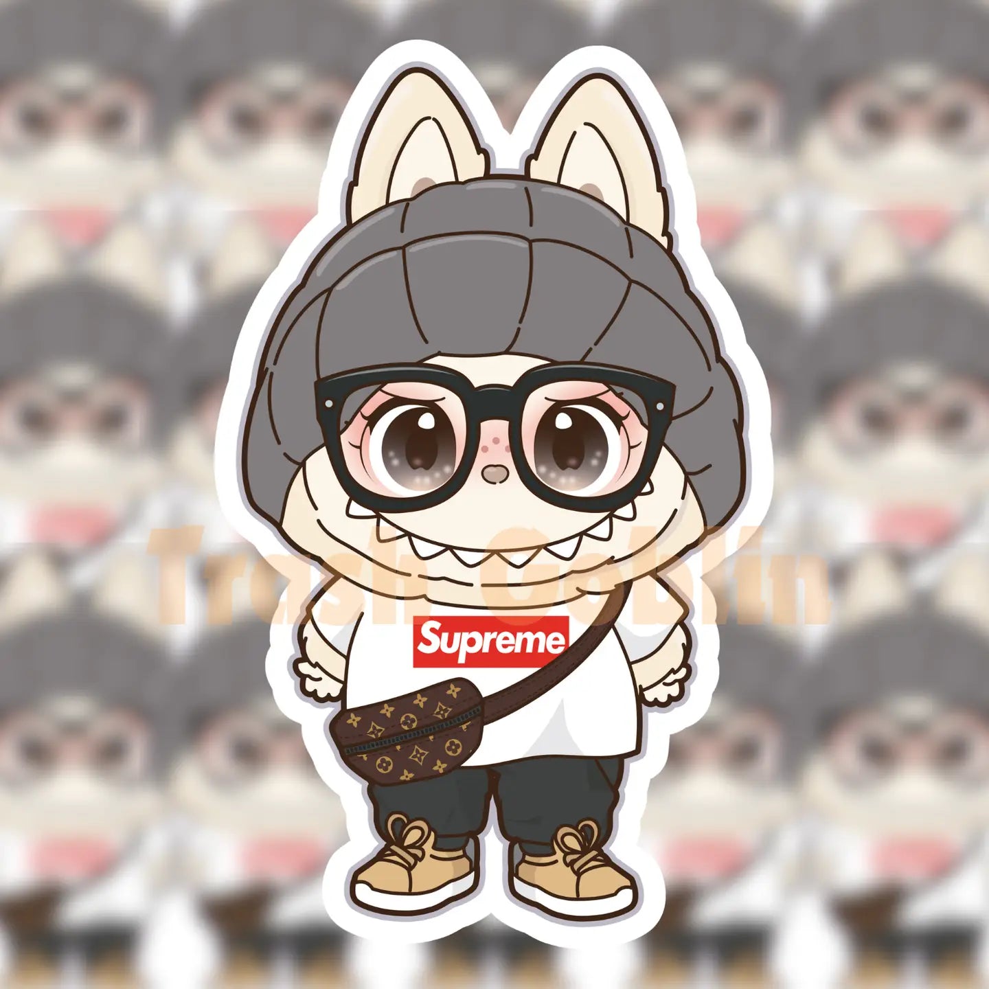 Labubu Vinyl Sticker -STV