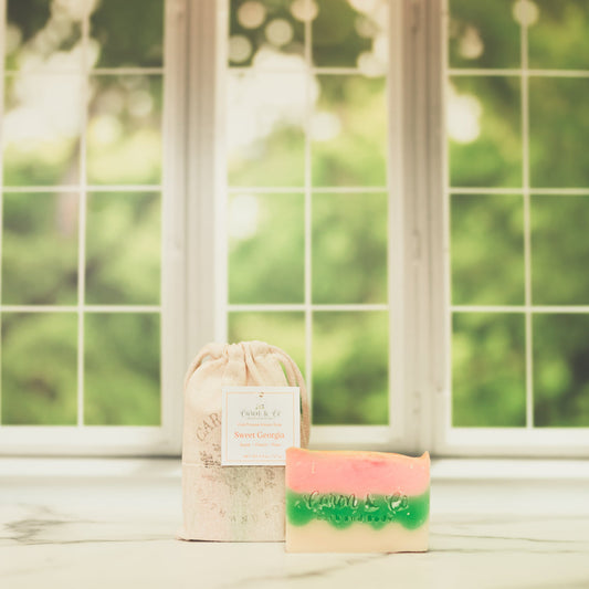 Sweet Georgia Cold Process Soap ~ Caron & Co ~ CFS