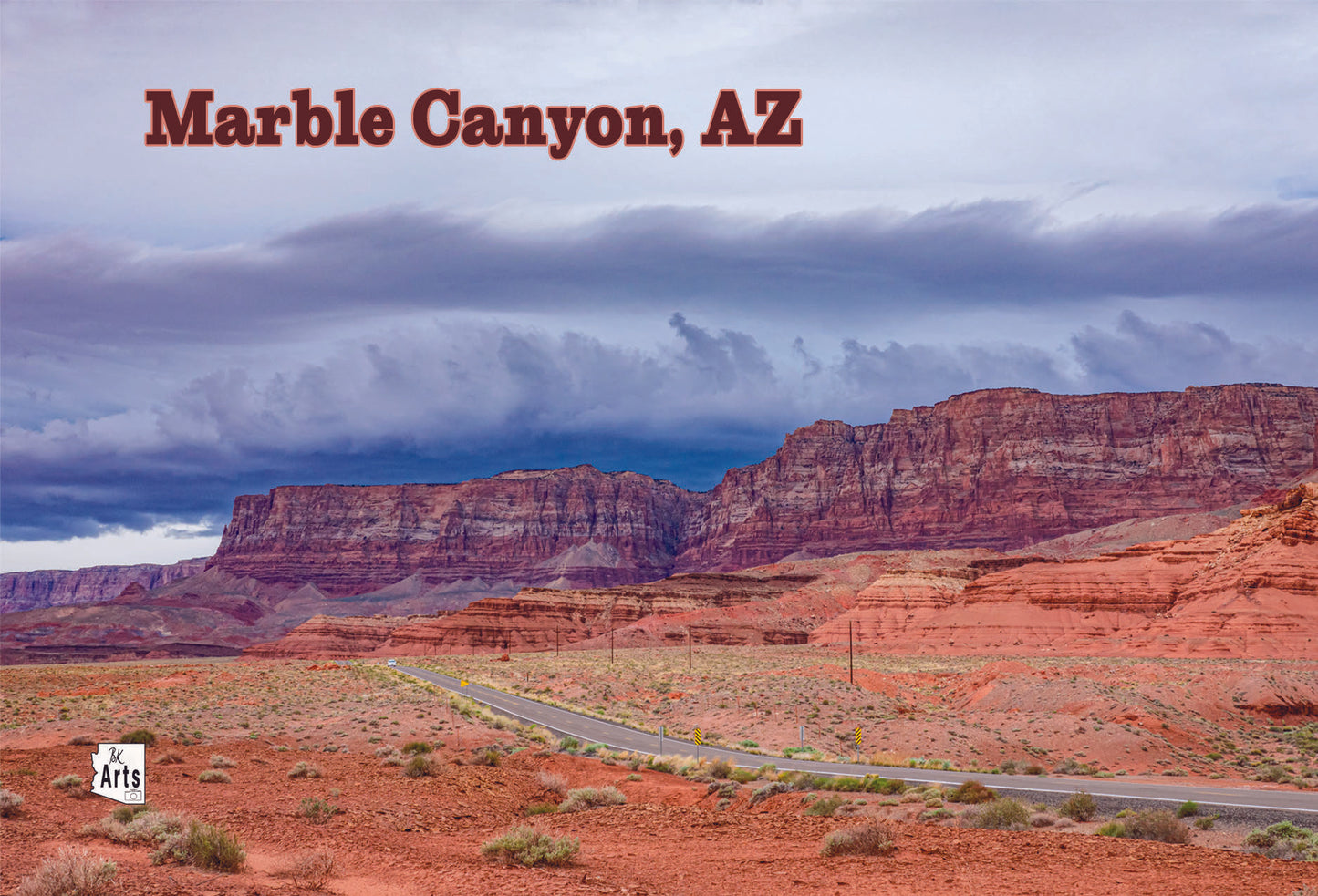 Marble Canyon Photograph on a Magnet