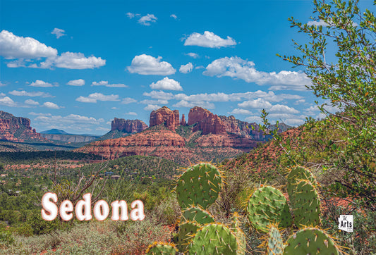 Photograph of Sedona on a Magnet