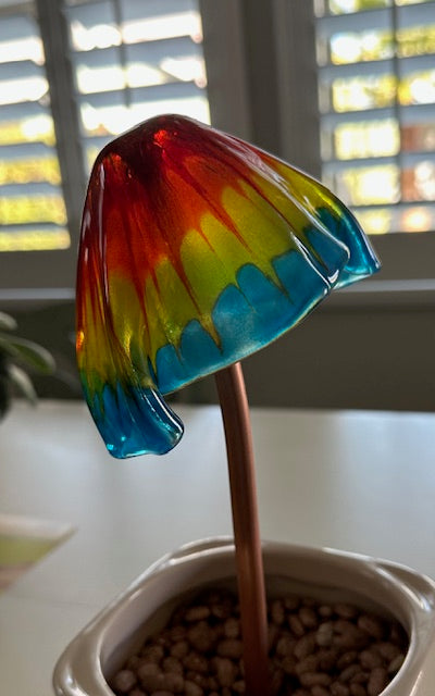 Plant Stake - Mushroom - 7 inch