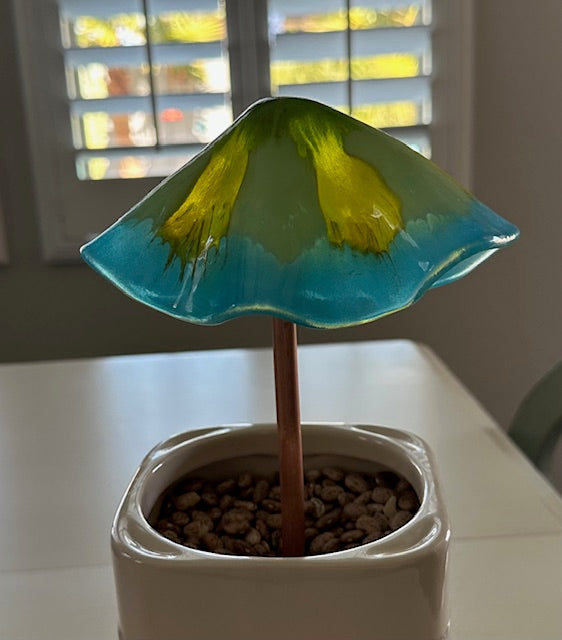 Plant Stake - Mushroom - 7 inch