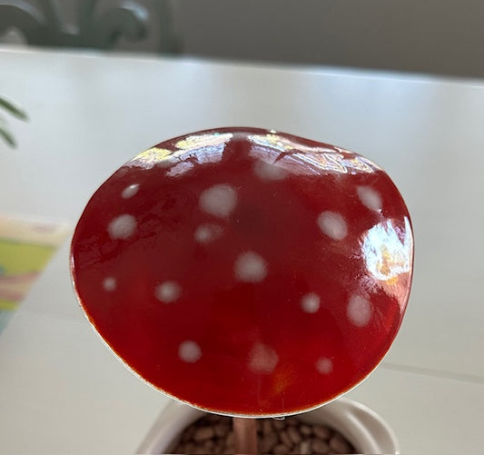 Plant Stake - Mushroom 5 inch