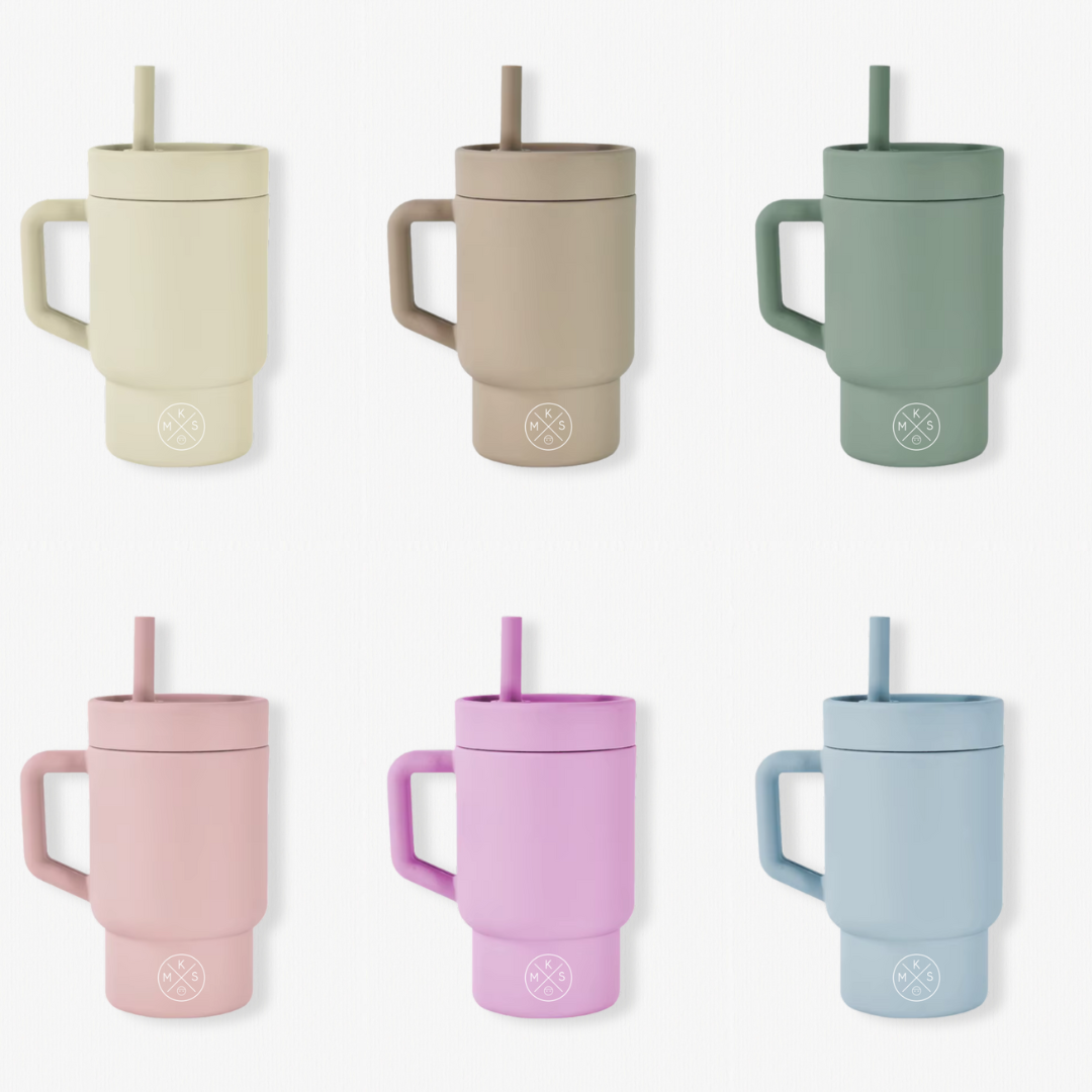 My Little Silicone Tumbler Solid Color - Auggie & Friends