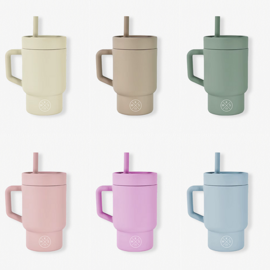 My Little Silicone Tumbler Solid Color - Auggie & Friends