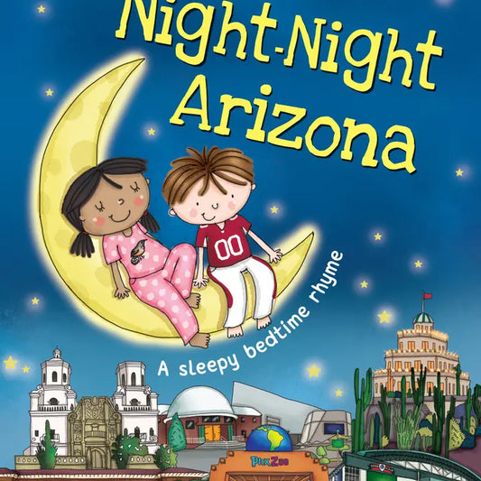 Night Night Arizona Book - Burlapitup-STV