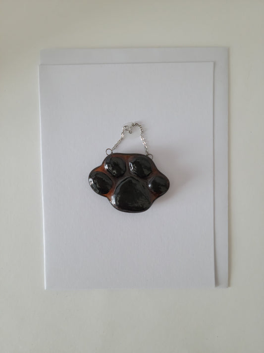 Note Card - Dog Paw