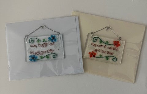 Note Card - love, laughter & happily ever after
