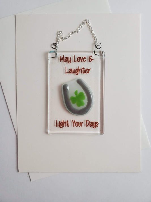 Note Card - May Love & Laughter