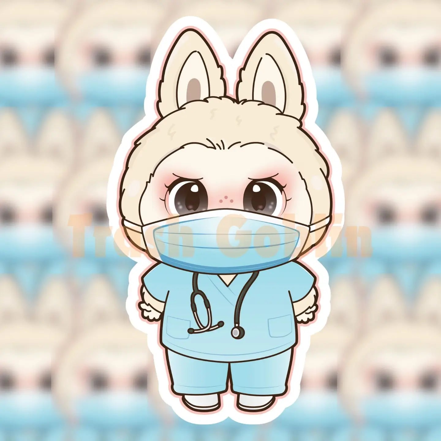 Labubu Vinyl Sticker -STV