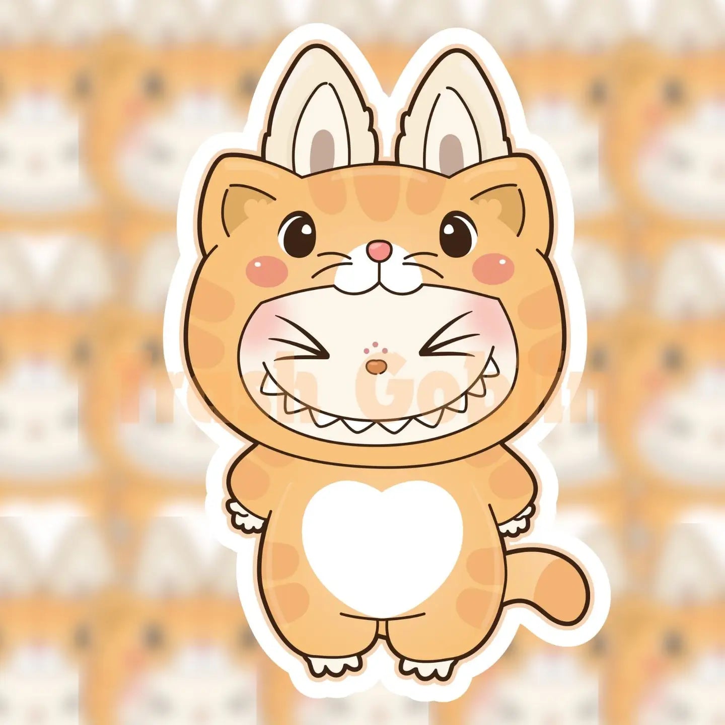 Labubu Vinyl Sticker -STV