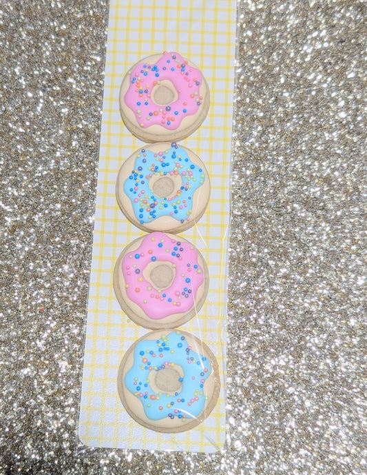 Mini Donuts Sleeve (4) Sugar Cookies