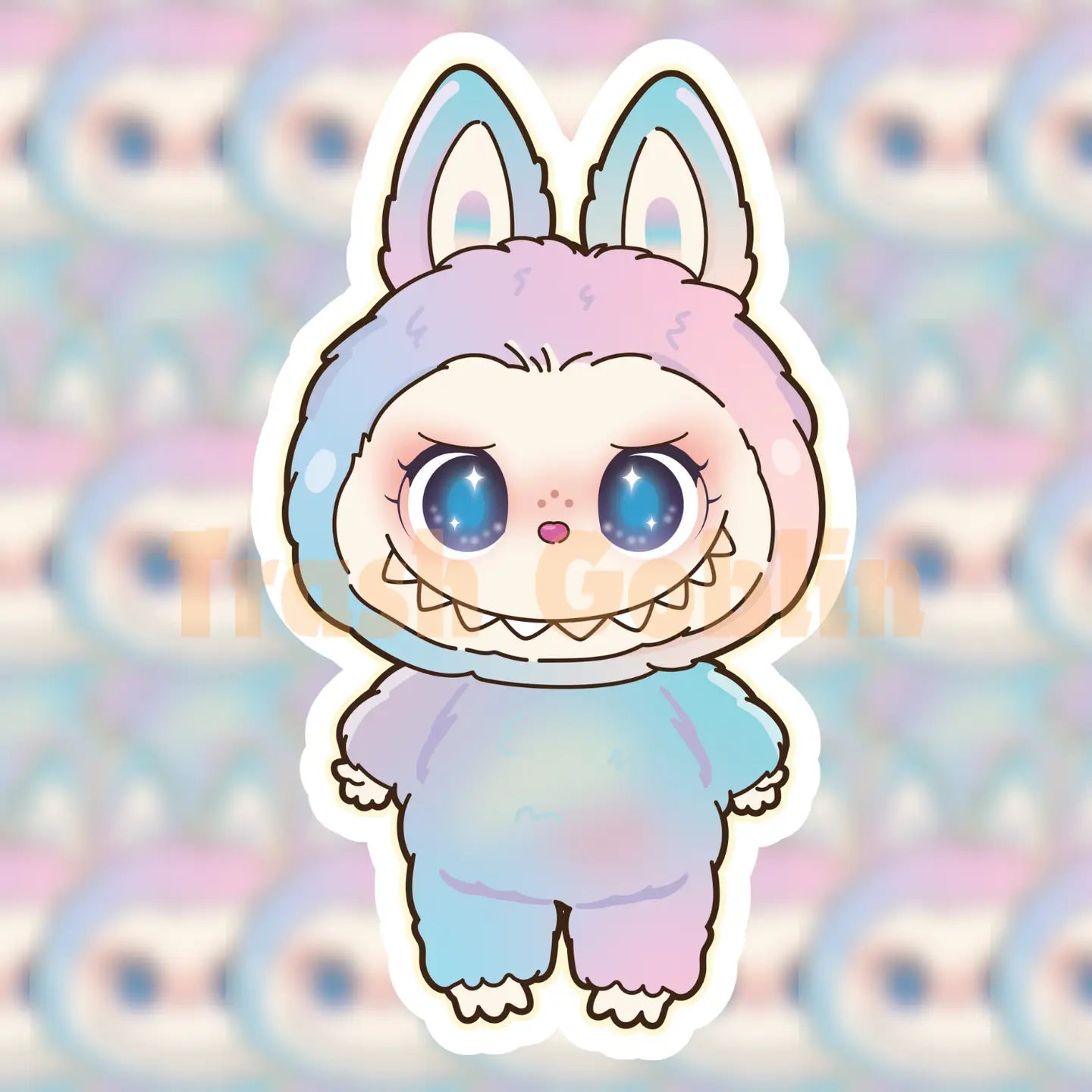 Labubu Vinyl Sticker -STV