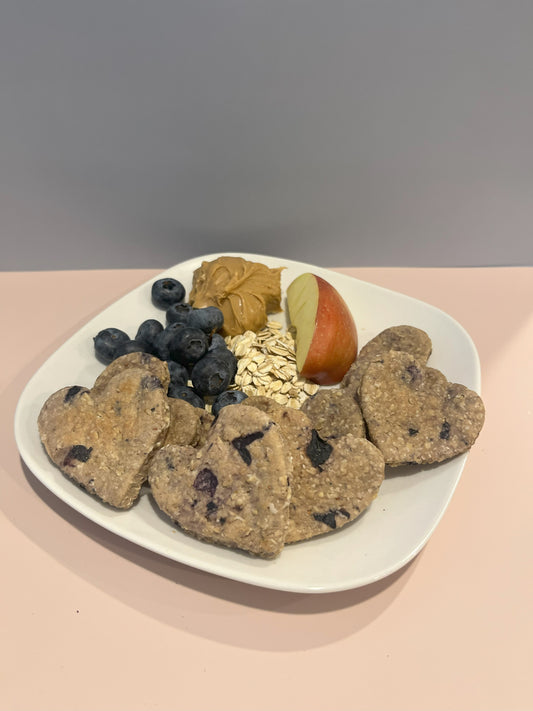 BEST FRIENDS BARKERY PEANUT BUTTER BLUEBERRY DOG TREAT