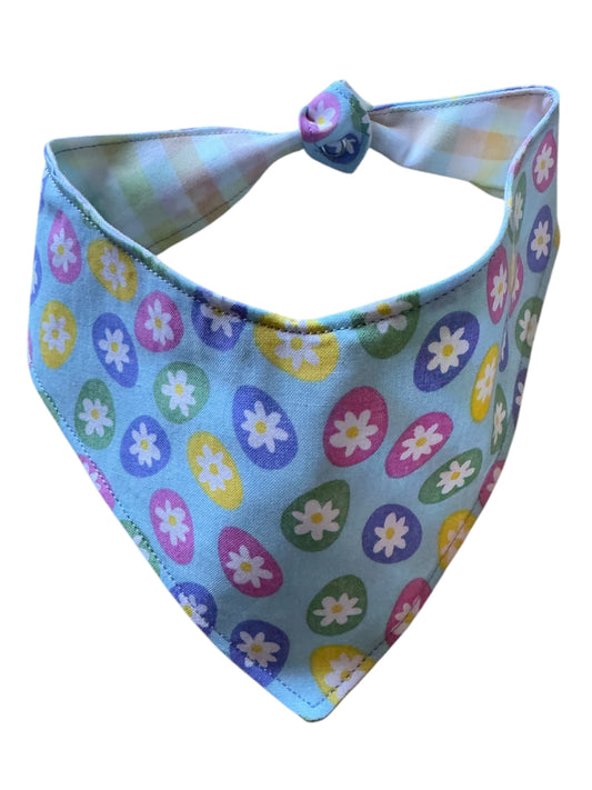 Easter eggs dog bandana