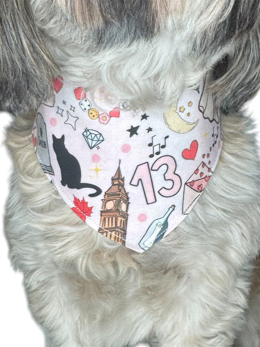 Swifty reversible dog bandana