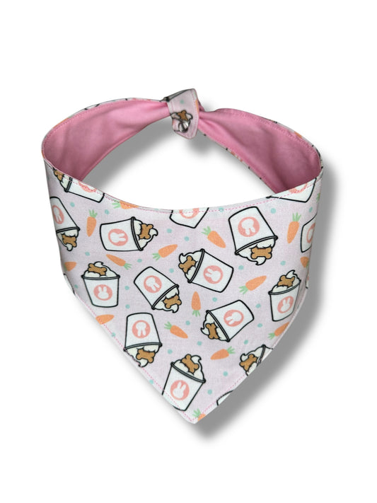 Springpupcup reversible dog bandana