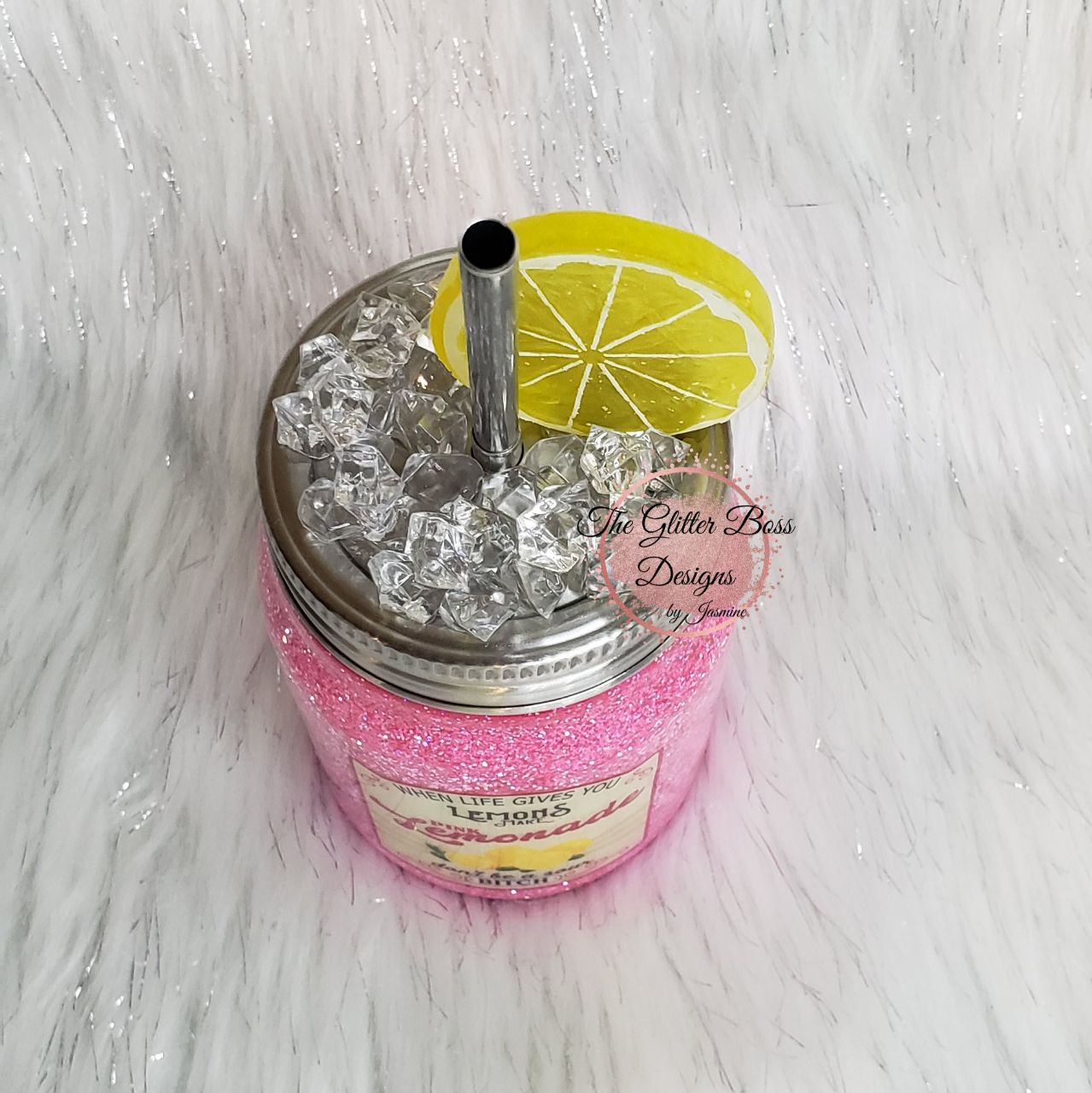 Pink Lemonade Mason Jar - GBD