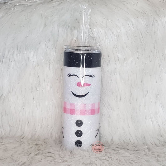 Pink Snowman - 20 oz - GB Designs