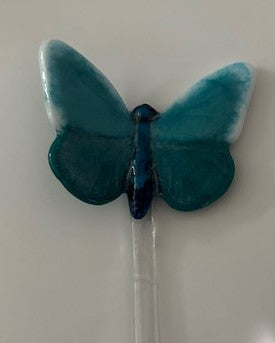 Plant Stake - Casted Large Butterfly