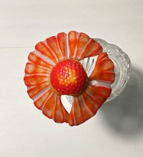 Plant Stake - Casted Medium Cone Flower