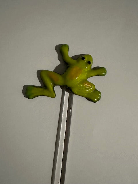 Plant Stake - Small Frog
