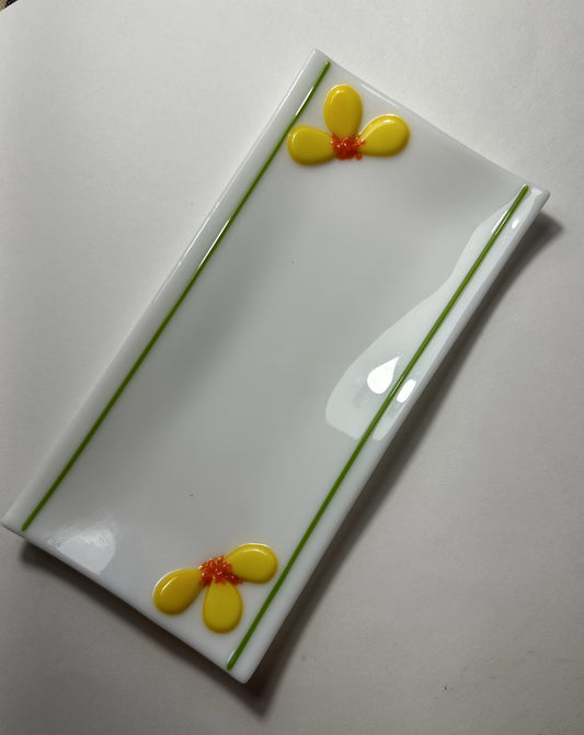 Plates - Small Half Daisies