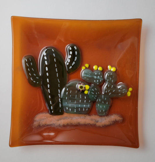 Plate - Triple Cactus