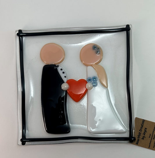 Plate - Bride-Groom