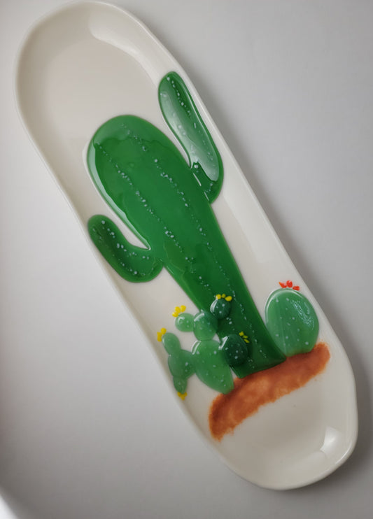 Plates - Cactus Bread Plate