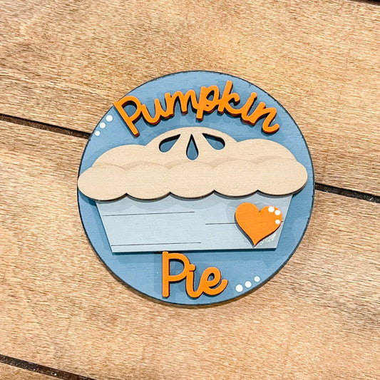 Pumpkin Pie Magnetic 3" Insert - STV