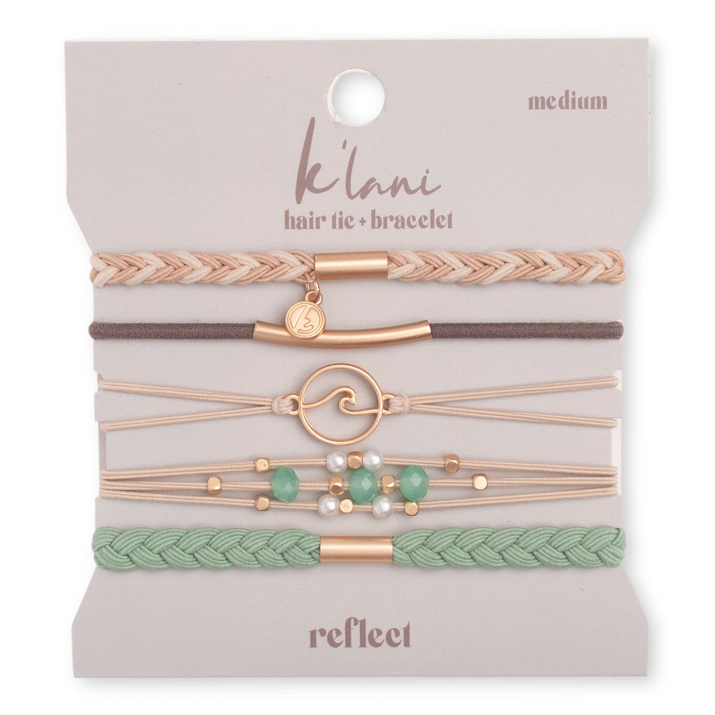 K'Lani Hair Tie + Bracelet - The Collective Market - STV