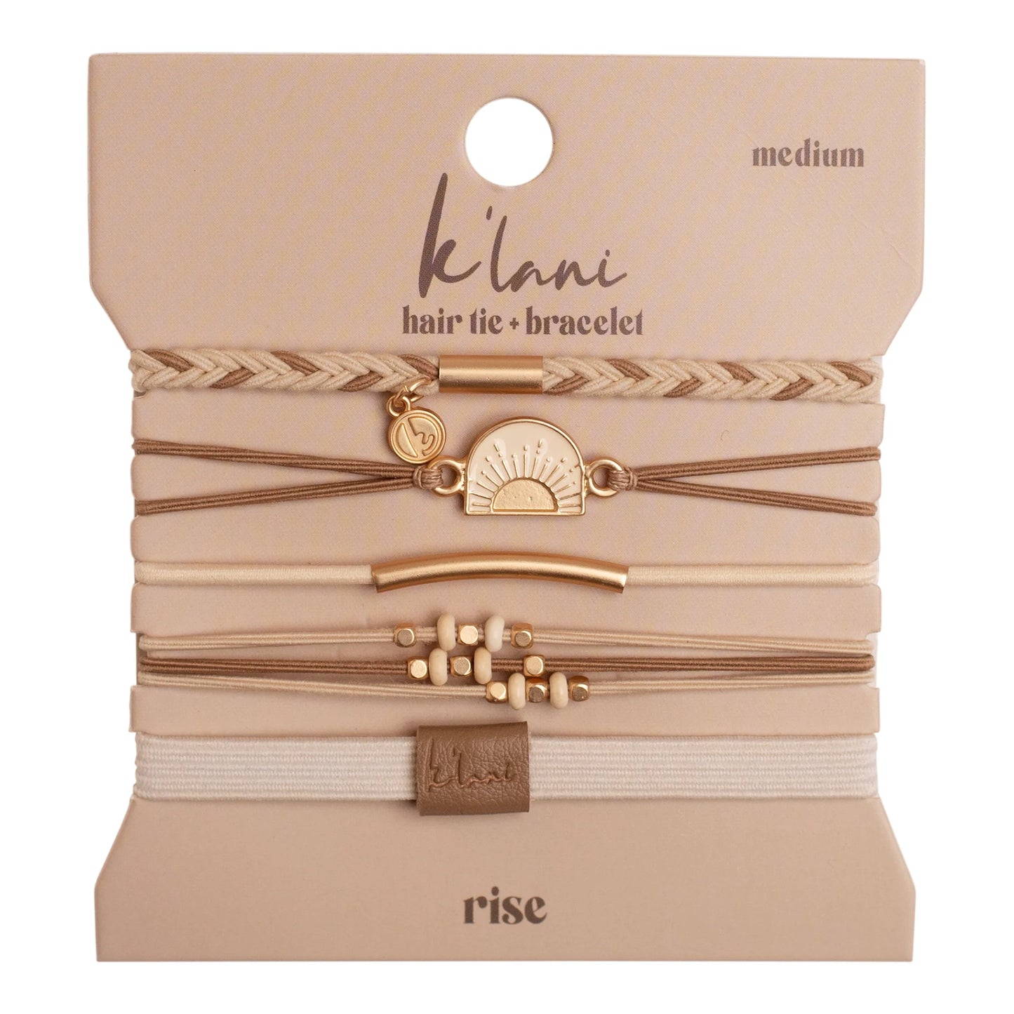 K'Lani Hair Tie + Bracelet - The Collective Market - STV