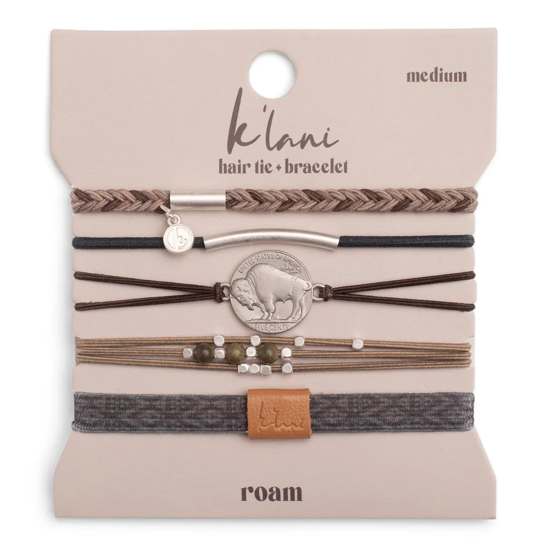 K'Lani Hair Tie + Bracelet - The Collective Market - STV
