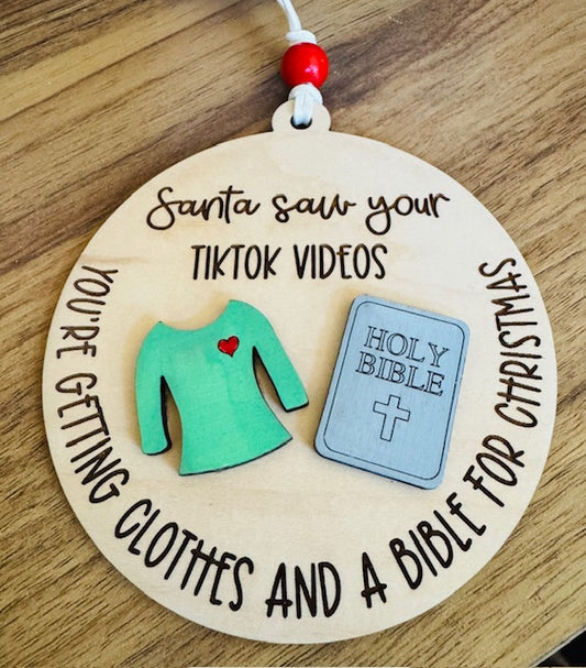 Sassy Christmas Ornaments - STV