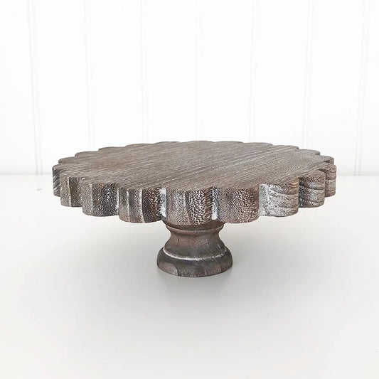 Scalloped Tray Stand Riser - STV