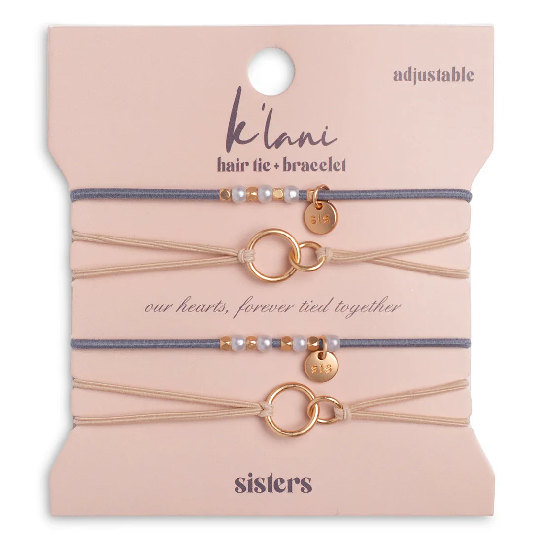 K'Lani Hair Tie + Bracelet - The Collective Market - STV