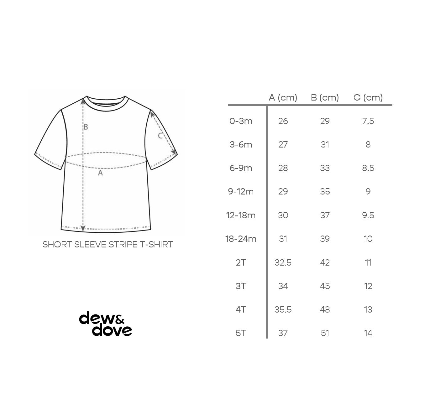 Short Sleeve T-Shirt - Green Stripe