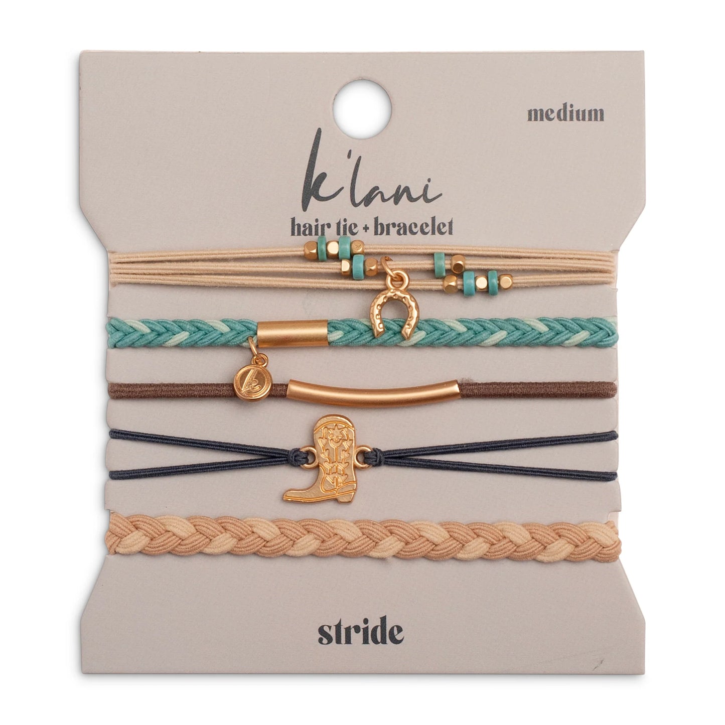 K'Lani Hair Tie + Bracelet - The Collective Market - STV