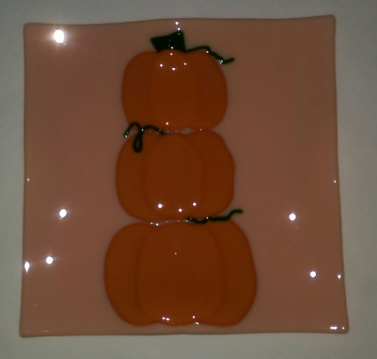Plate - Pumpkin Stack
