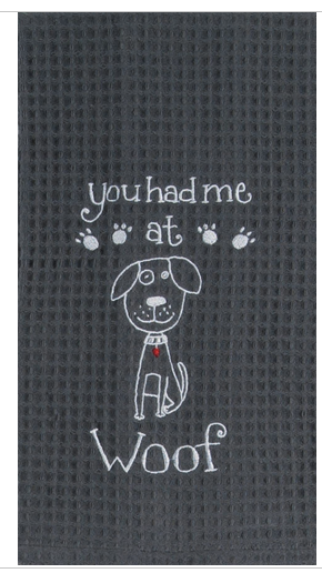 KDD - You Had Me at Woof Towel - Mishmash