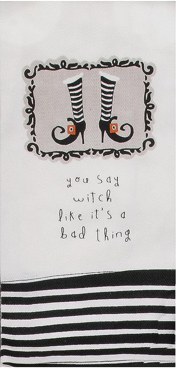 KDD - You Say Witch Like It's a Bad Thing Dual Purpose Kitchen Towel - Mishmash